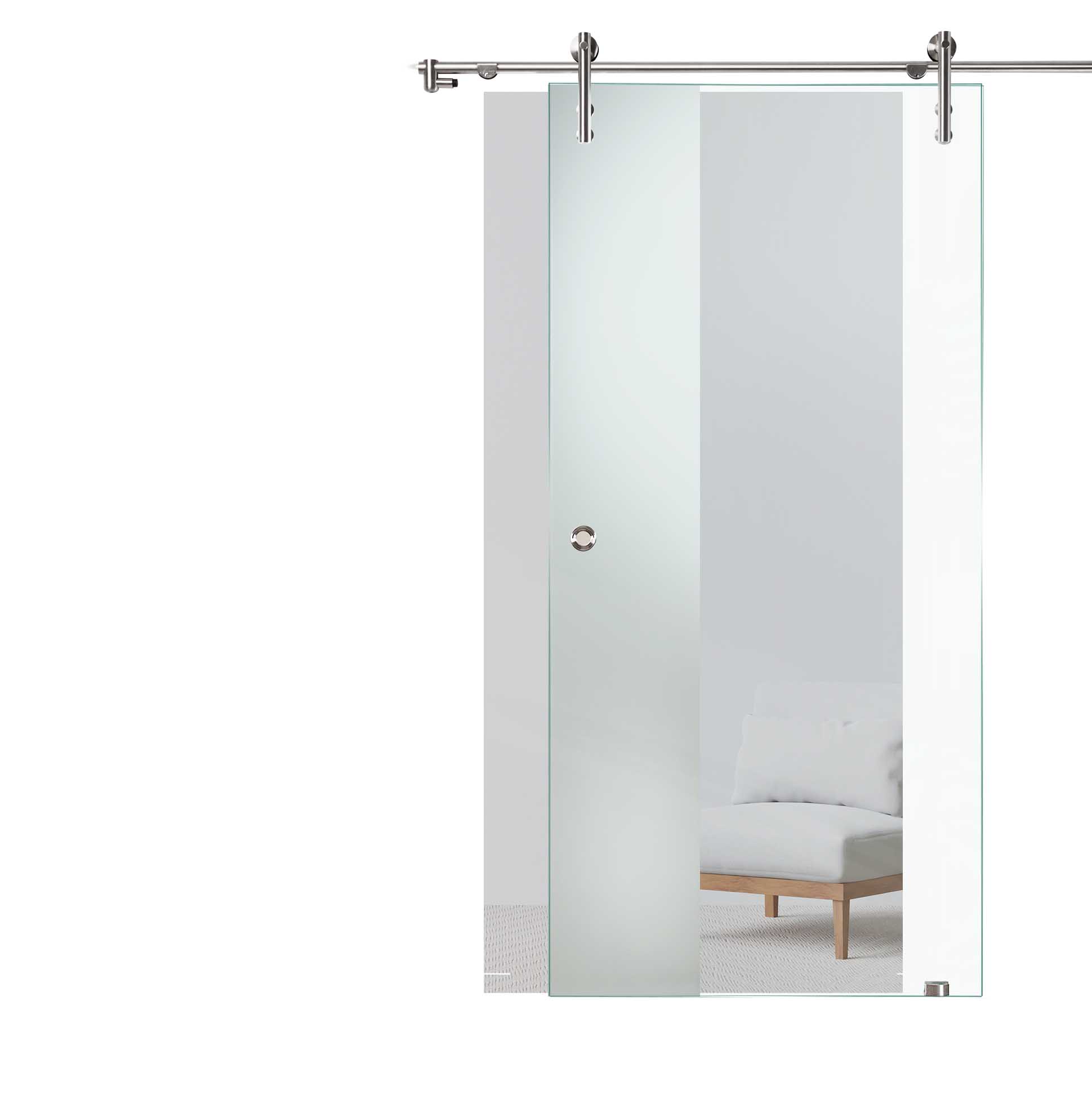 Schiebetür Double "131" mit V1000 Schiebesystem  