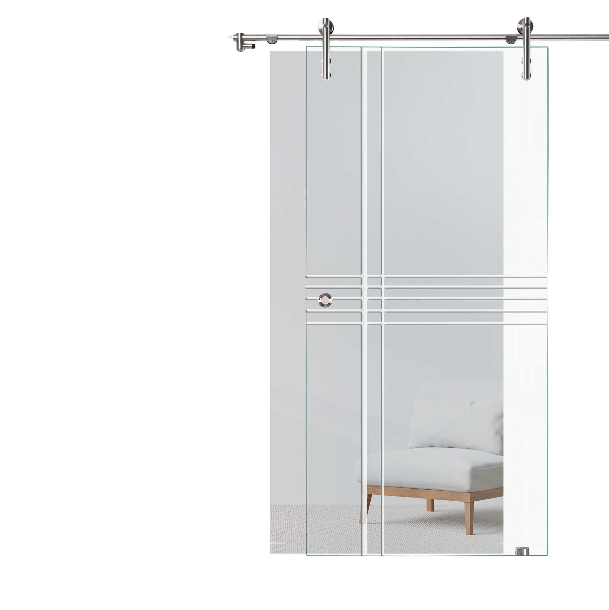 Schiebetür Clean Lines "136" mit V1000 Schiebesystem