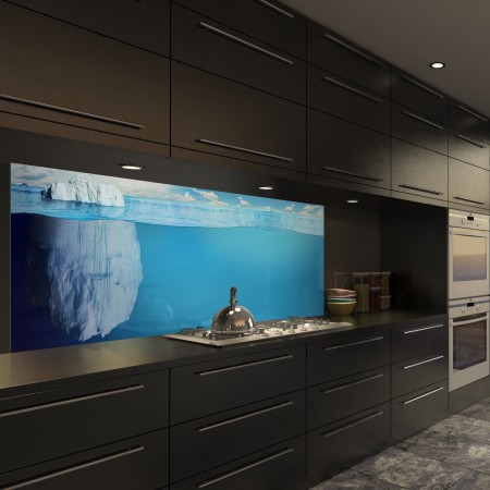 Glasbild Eisberg - 1043