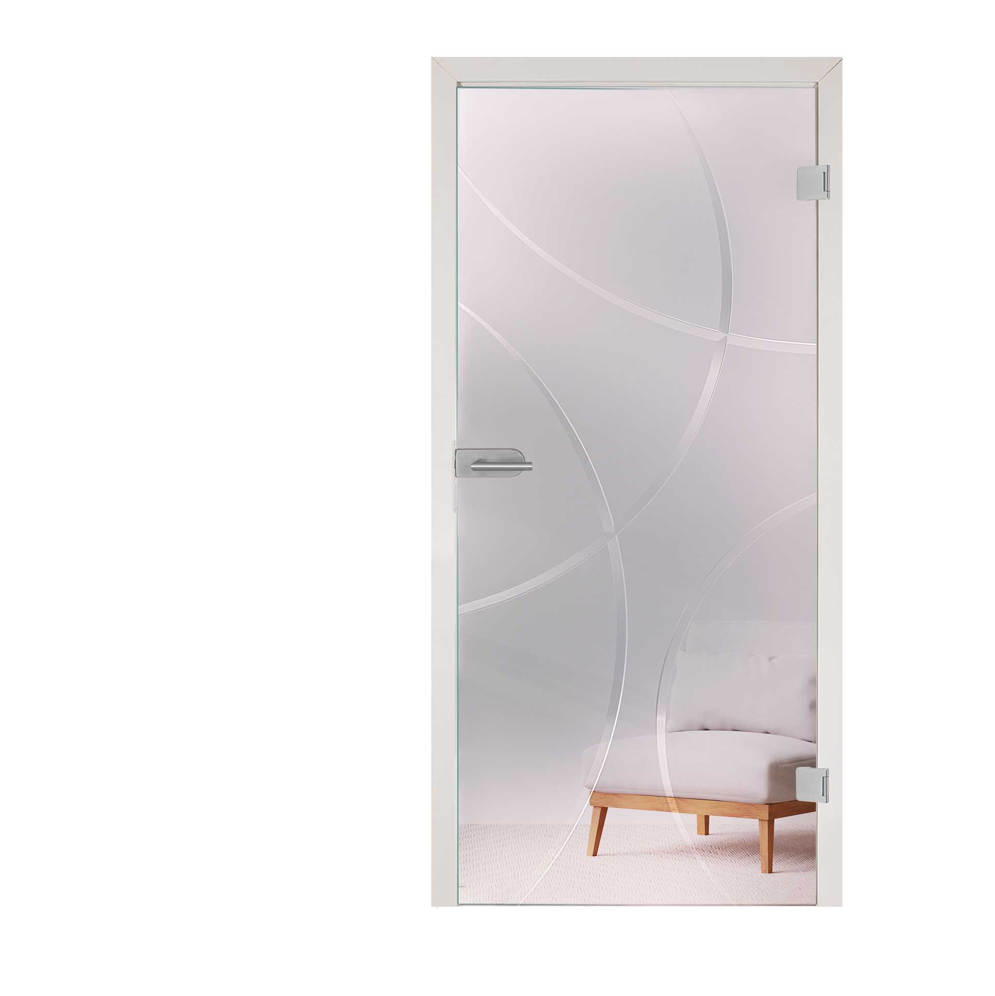 Glastür " Bola" Floatglas