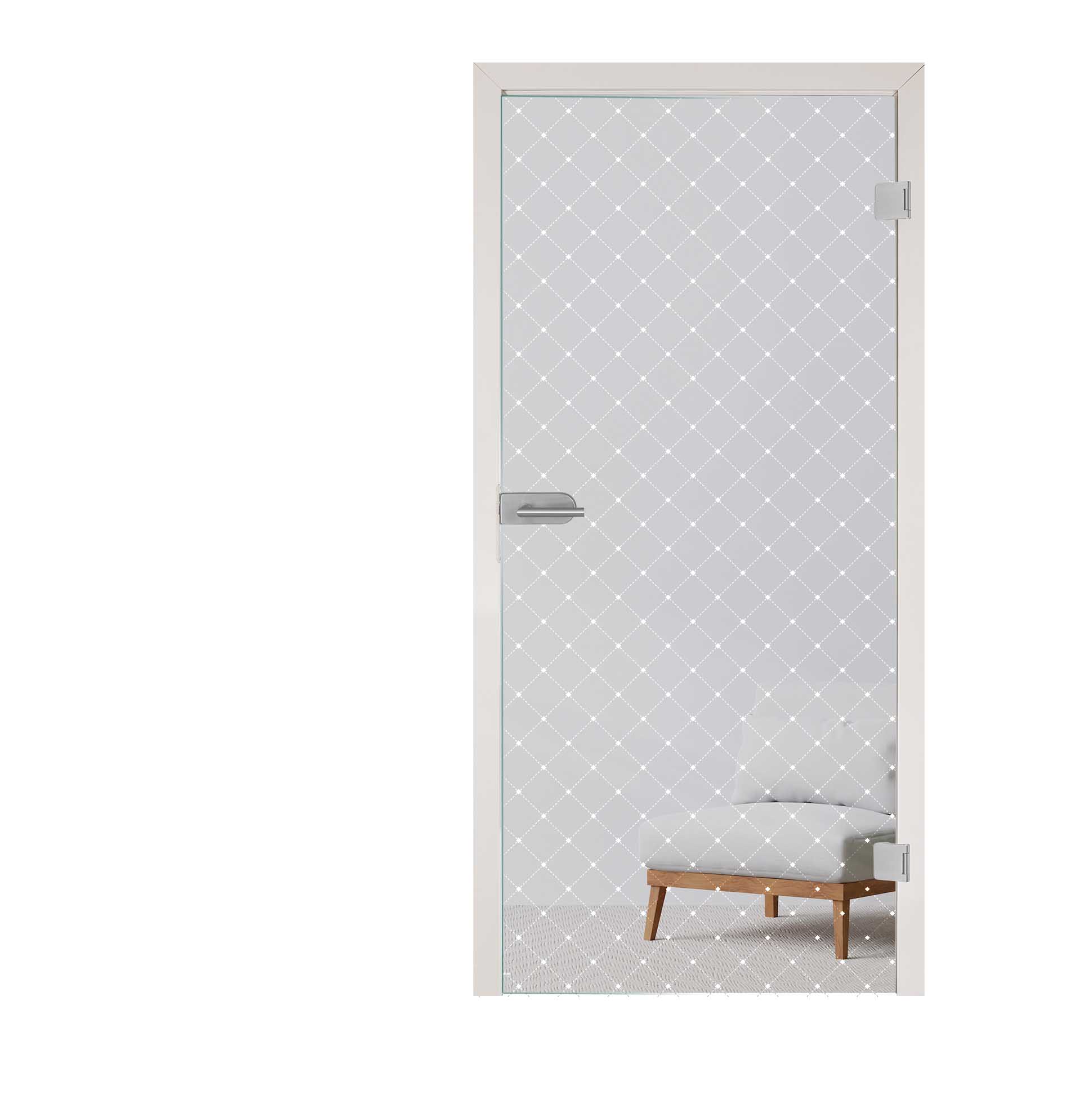 Glastür " Barbados" Floatglas  