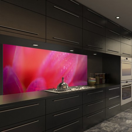 Glasbild Blüte 1- 1003