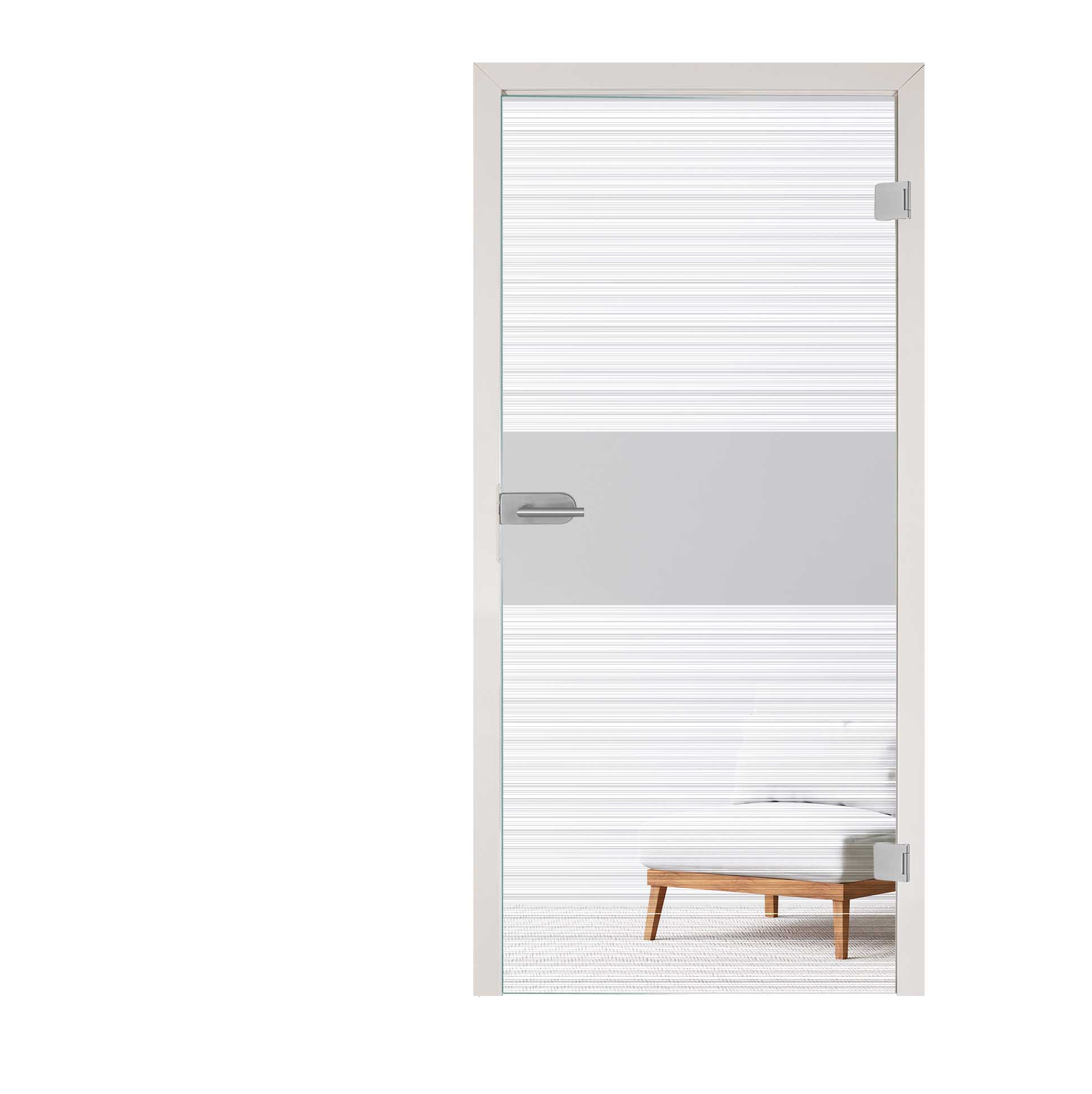 Glastür " Ecuador " Floatglas 